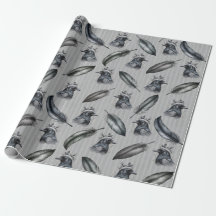 Krähen Raben Crows Federn Feathers Verpackung