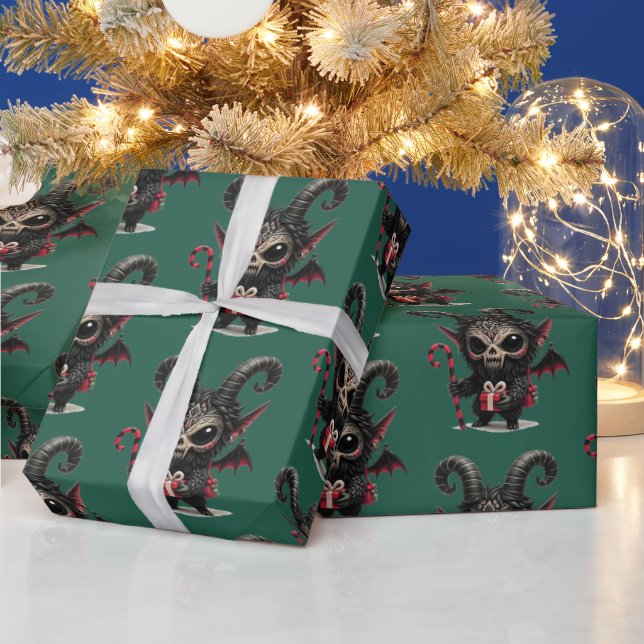 Papel De Regalo Krampus (Vacaciones)
