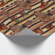 Kwanza , Kente , Envoltura de regalo