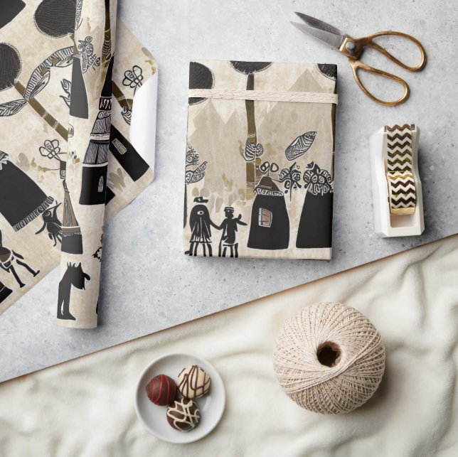 Papel De Regalo Kwanzaa (Artesanía)