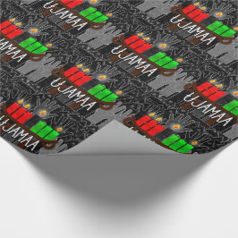 Papel De Regalo Kwanzaa Día 4 Economía Cooperativa de Ujamaa Kinar