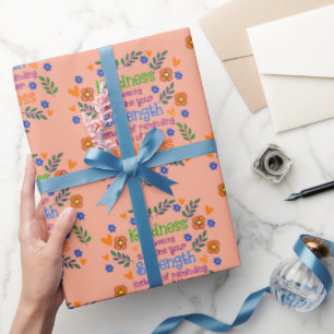 Papel De Regalo La Amabilidad Le Presta A Alguien Su Fuerza