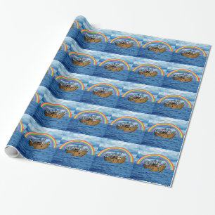 Papel De Regalo La arca de Noah