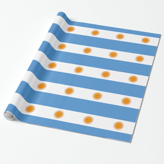 Papel De Regalo La Argentina (Desenrollado)