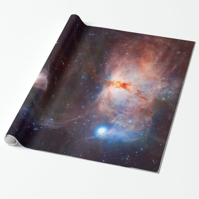 Papel De Regalo La astronomía espacial llama el Universo Nebula (Desenrollado)