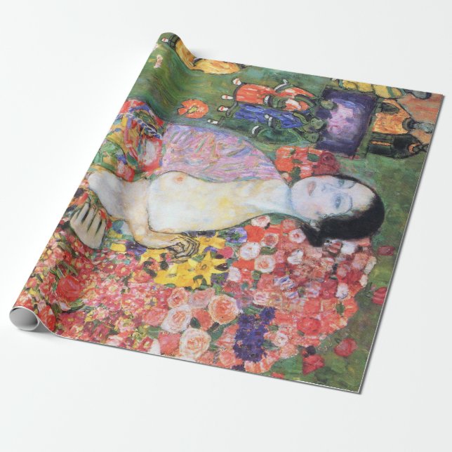 Papel De Regalo La bailarina, Gustav Klimt (Desenrollado)