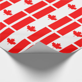 Papel De Regalo La bandera canadiense, Canadá