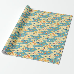 Papel De Regalo La brisa oceánica pone mi mente en calma