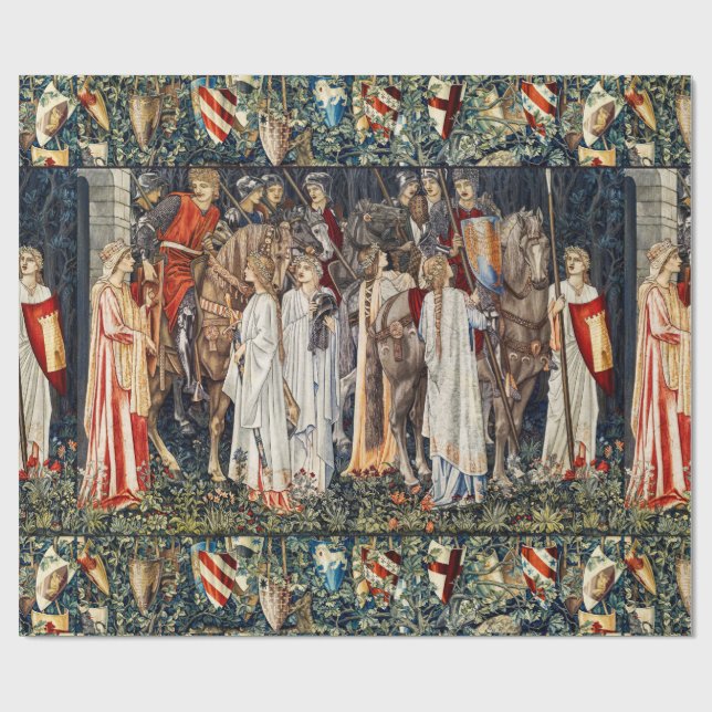 Papel De Regalo La búsqueda del Santo Grial, el armamento, la part (Superficie plana)