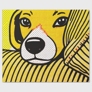 Papel De Regalo La cabeza del beagle descansaba sobre el reposabra