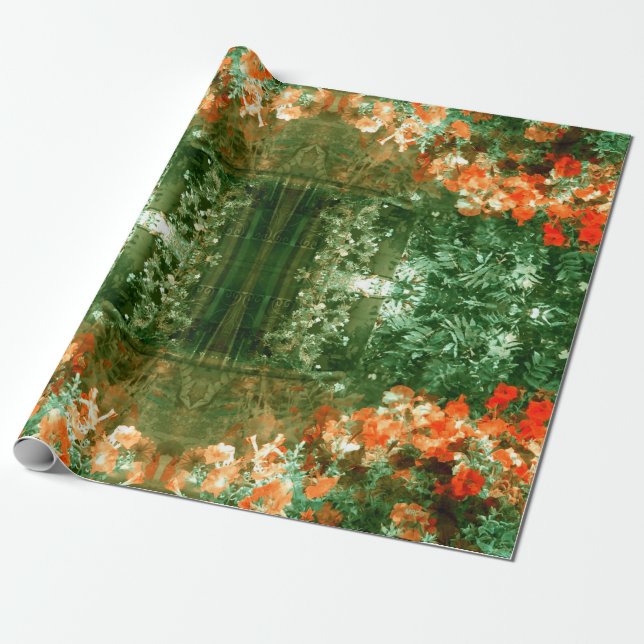 Papel De Regalo La Casa del Jardín...... (Desenrollado)