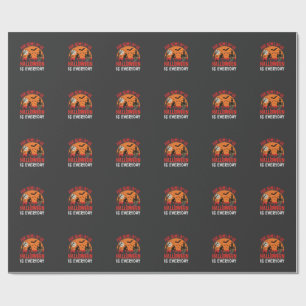 Papel De Regalo La casa embrujada de la bruja de Halloween es todo