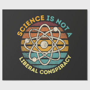 Papel De Regalo La ciencia no es una conspiración liberal