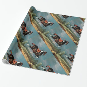 Papel De Regalo La cría de "ceherán" en el caballo de Piebald