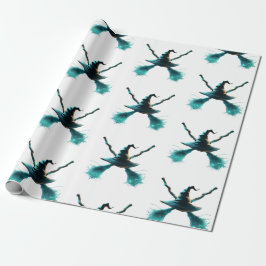 Papel De Regalo La Cruz de la Bruja Fondo Blanco