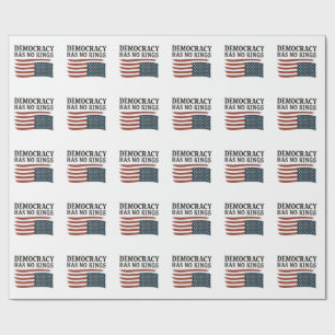 Papel De Regalo La democracia no tiene rey contra Trump Estados Un