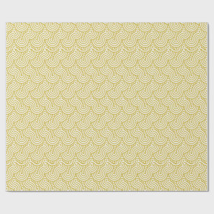 Papel De Regalo La deriva dorada