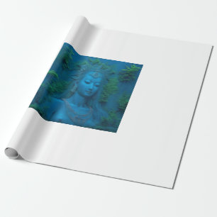 Papel De Regalo La diosa Ishtar en el lago de la vida eterna