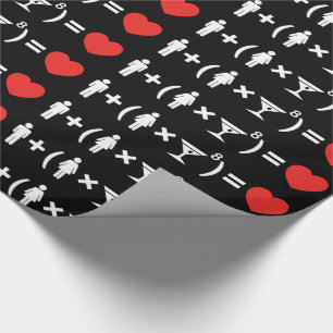 Papel De Regalo La ecuación del amor para mujeres