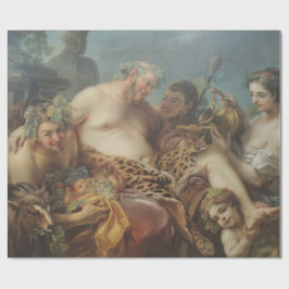 Papel De Regalo La embriaguez de Silenus (por Carle van Loo)