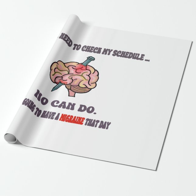 Papel De Regalo ¡La Excusa de la Migraña! ¡Evitando la interacción (Desenrollado)
