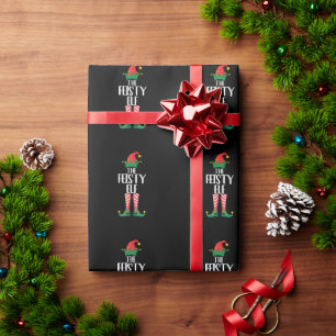 Papel De Regalo La Familia de Elfos Traviesos Grupo Coordinado Reg