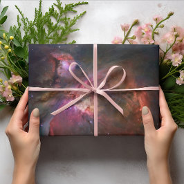 Papel De Regalo La foto celestial de la nebulosa de Orión