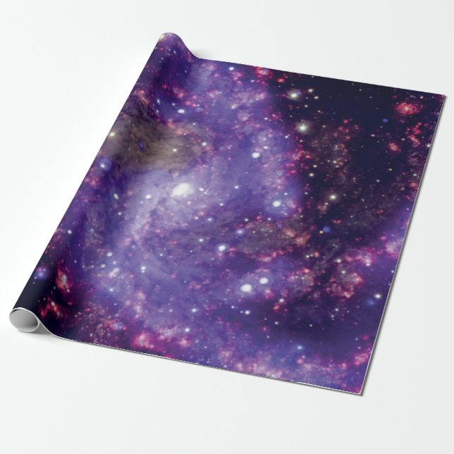 Papel De Regalo La fotografía del espacio exterior de la galaxia d (Desenrollado)