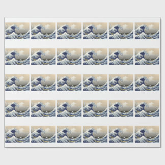 Papel De Regalo La Gran Ola de Kanagawa de Hokusai (1760-1849) 