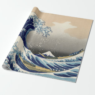 Papel De Regalo La gran ola de Kanagawa Hokusai