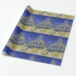 Papel De Regalo La Iglesia en Auvers de Vincent van Gogh