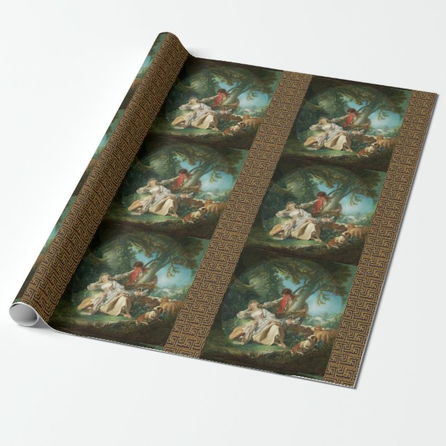 Papel De Regalo La interrupción del sueño de François Boucher (Desenrollado)