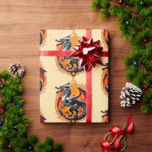 Papel De Regalo La Ira del Dragón: El Samurái Despierta / Arte Ant