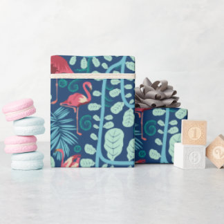 Papel De Regalo La jungla de flamencos