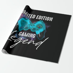 Papel De Regalo La leyenda del juego para el videojuego de jugador
