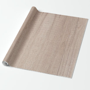 Papel De Regalo La Madera Nostálgica parece elegancia Rústica Ma