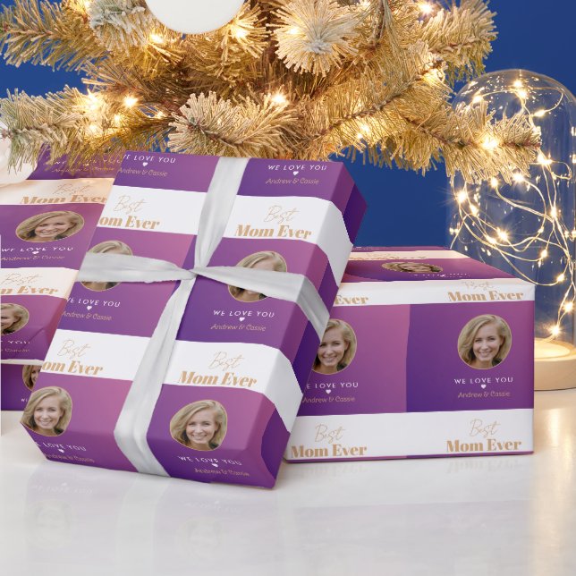 Papel De Regalo La mejor madre de todos los tiempos (Vacaciones)