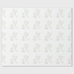 Papel De Regalo La paloma de la paz