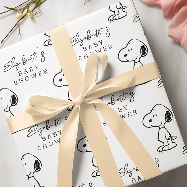 Papel De Regalo La pandilla de los cacahuetes | BABY SHOWER (Wrapped gift)
