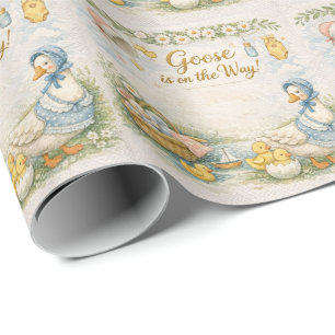 Papel De Regalo la pequeña oca está en camino 