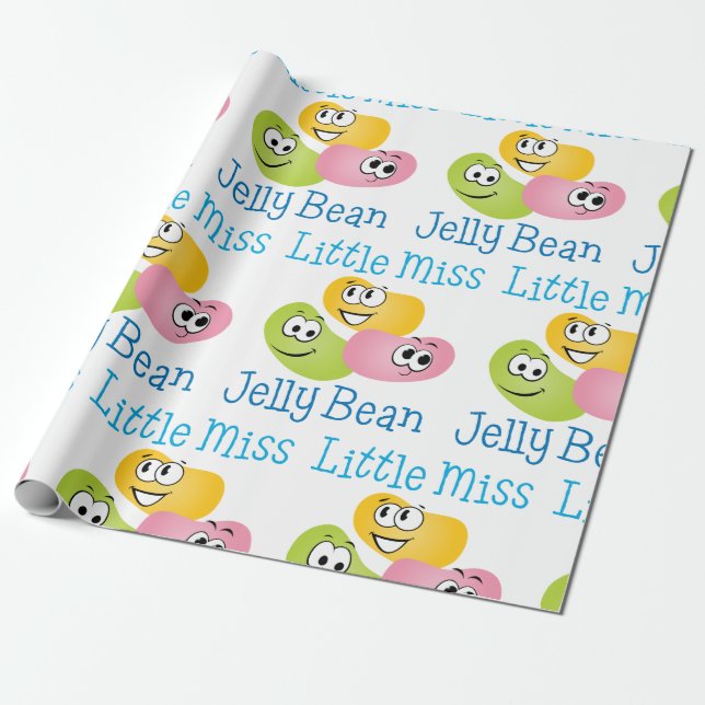 Papel De Regalo La pequeña Srta. Jelly Bean (Desenrollado)