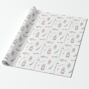 Papel De Regalo La Pesca Es El Deporte De Ahogar Lombrices