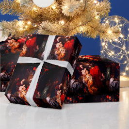 Papel De Regalo La primera cosecha navideña