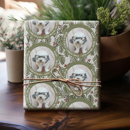 Papel De Regalo La primera Navidad del bebé - Ramas caprichosas