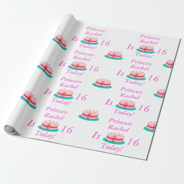 Papel De Regalo La princesa es adaptable hoy (Desenrollado)
