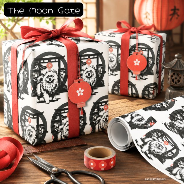 Papel De Regalo LA PUERTA DE LA LUNA Chow (Subido por el creador)