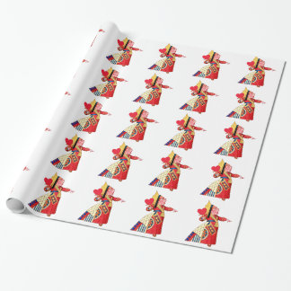 Papel De Regalo ¡La reina de los gritos de los corazones, "apagado