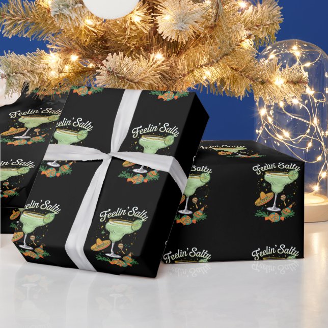 Papel De Regalo La salsa de la mujer de Feelin Margarita Funny Cin (Vacaciones)