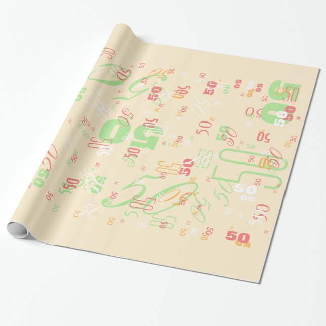 Papel De Regalo ¡La selección de Personalizable su año apenas va (Desenrollado)