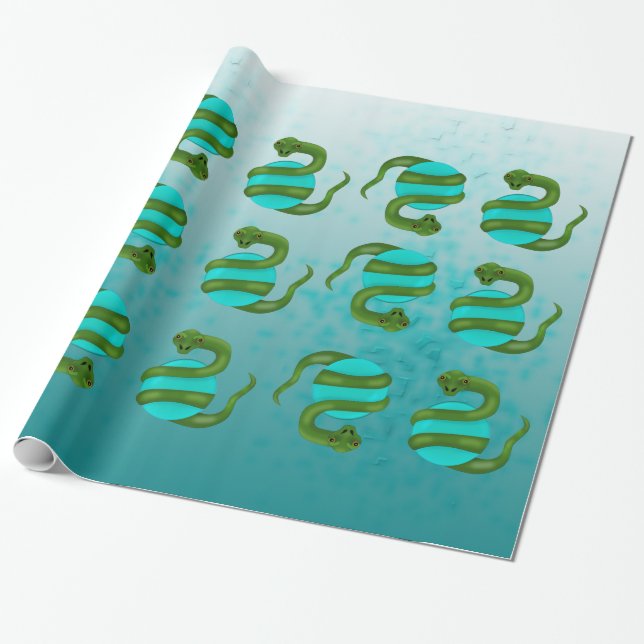 Papel De Regalo La serpiente (Desenrollado)